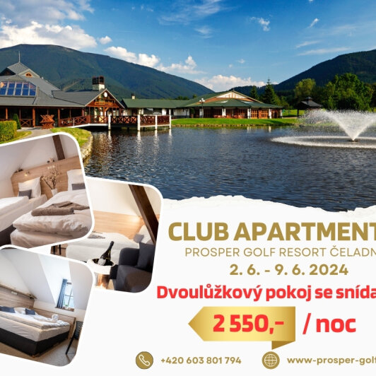 Club Apartments - se slevou 15 %
